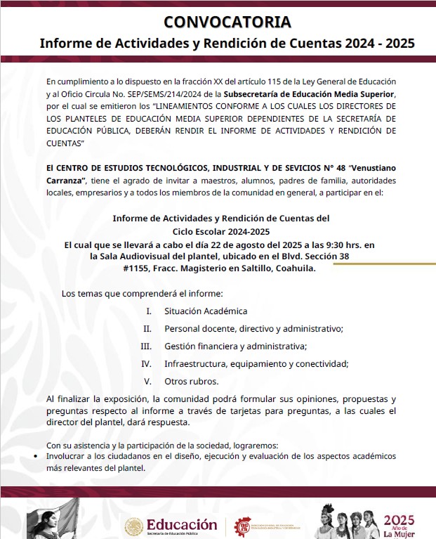 RENDICION DE CUENTAS